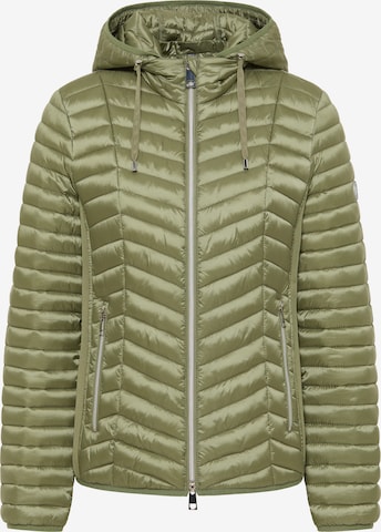 Barbara Lebek Between-Season Jacket in Green: front