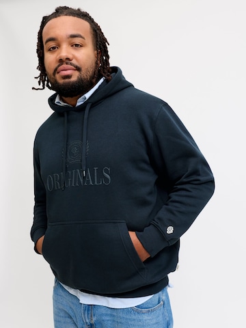 JACK & JONES Sweater in Blue: front