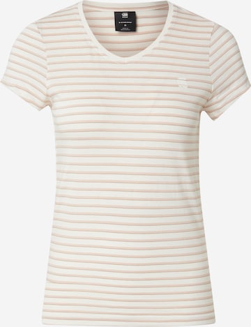 G-STAR Тениска 'Eyben' в розово: отпред