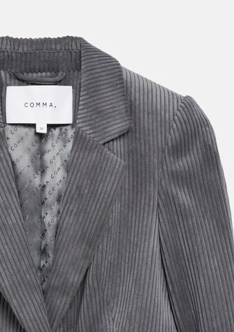 Blazer COMMA en gris : devant