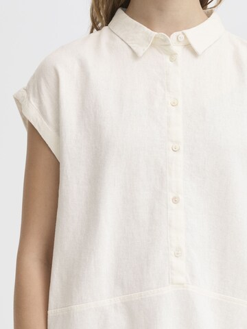 Camicia da donna ' IHLINNO ' di ICHI in bianco