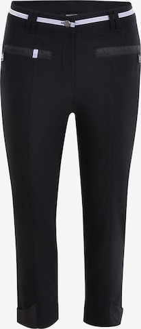 Navigazione Trousers with creases in Black: front