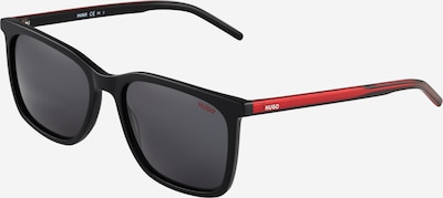 Akiniai nuo saulės iš HUGO, spalva – raudona / juoda, Prekių apžvalga