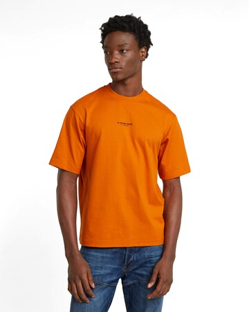 G-STAR T-Shirt in Orange: Vorderseite