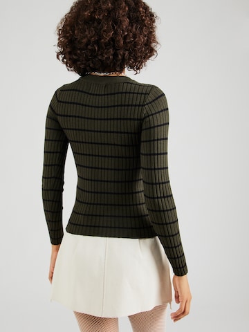 Pull-over 'PCCrista' PIECES en vert