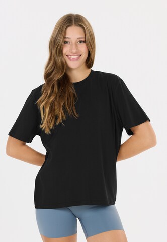 Athlecia Performance shirt 'Lexy' in Black: front