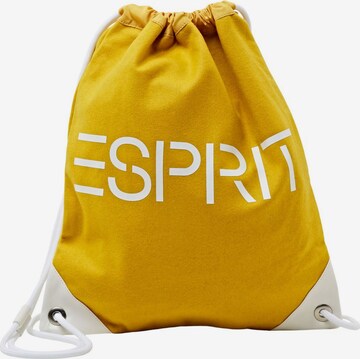 ESPRIT Gym Bag in Yellow: front