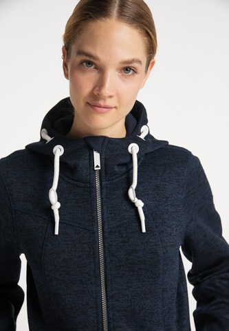 DreiMaster Maritim Fleece jas in Blauw