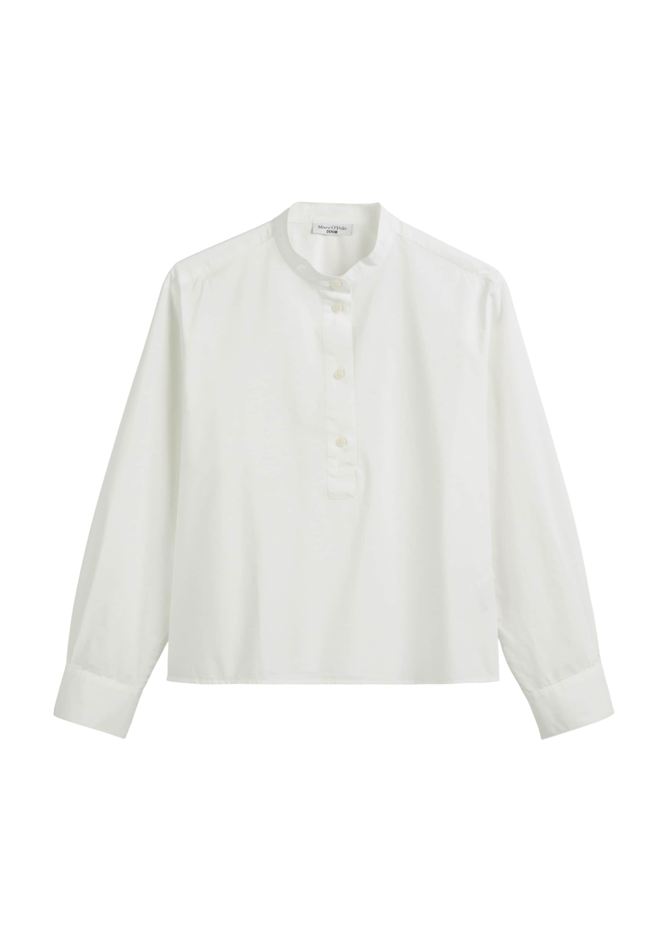 Marc O'Polo DENIM Bluzka w kolorze biały: przód