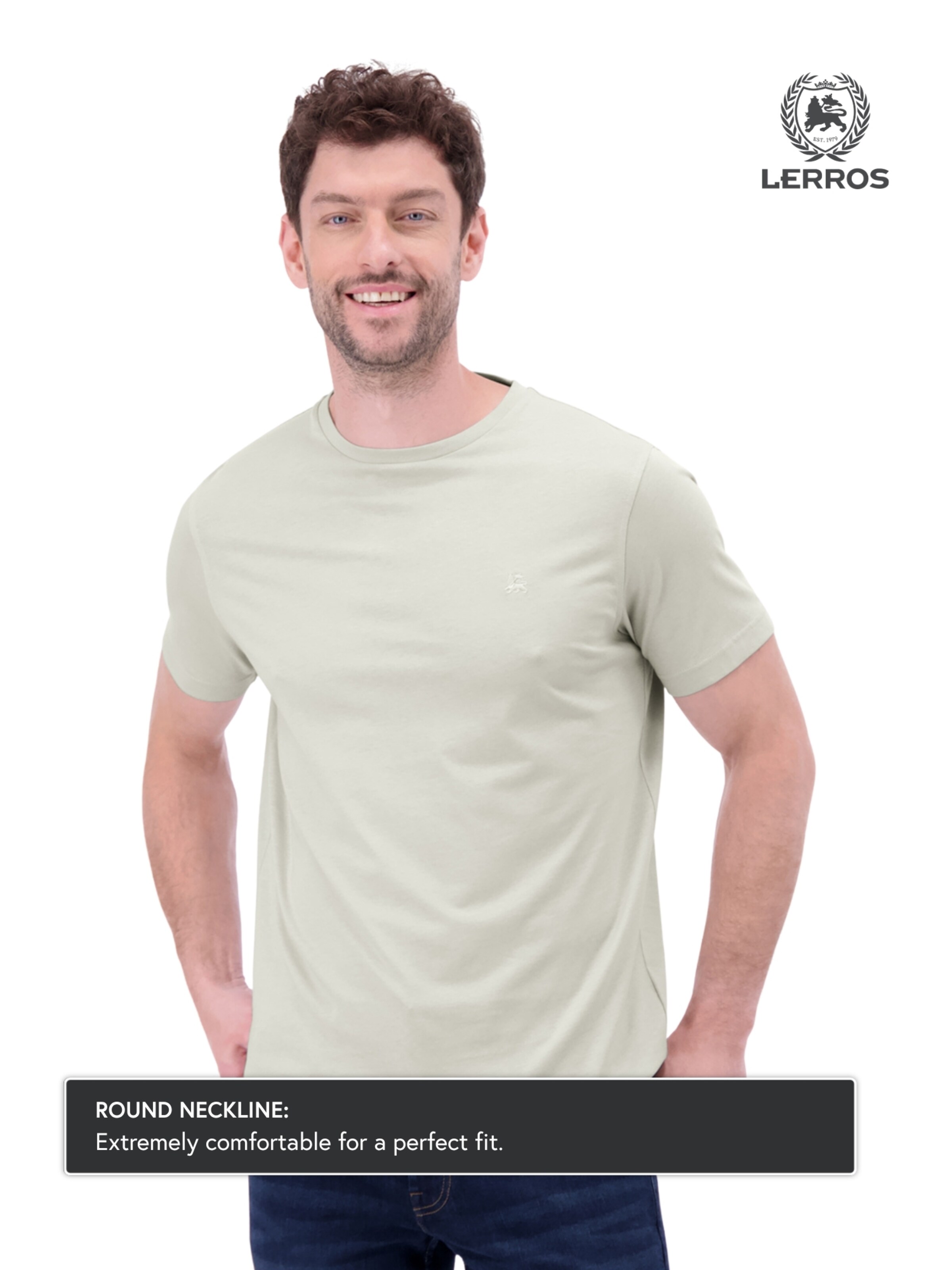 LERROS Shirt in Grey