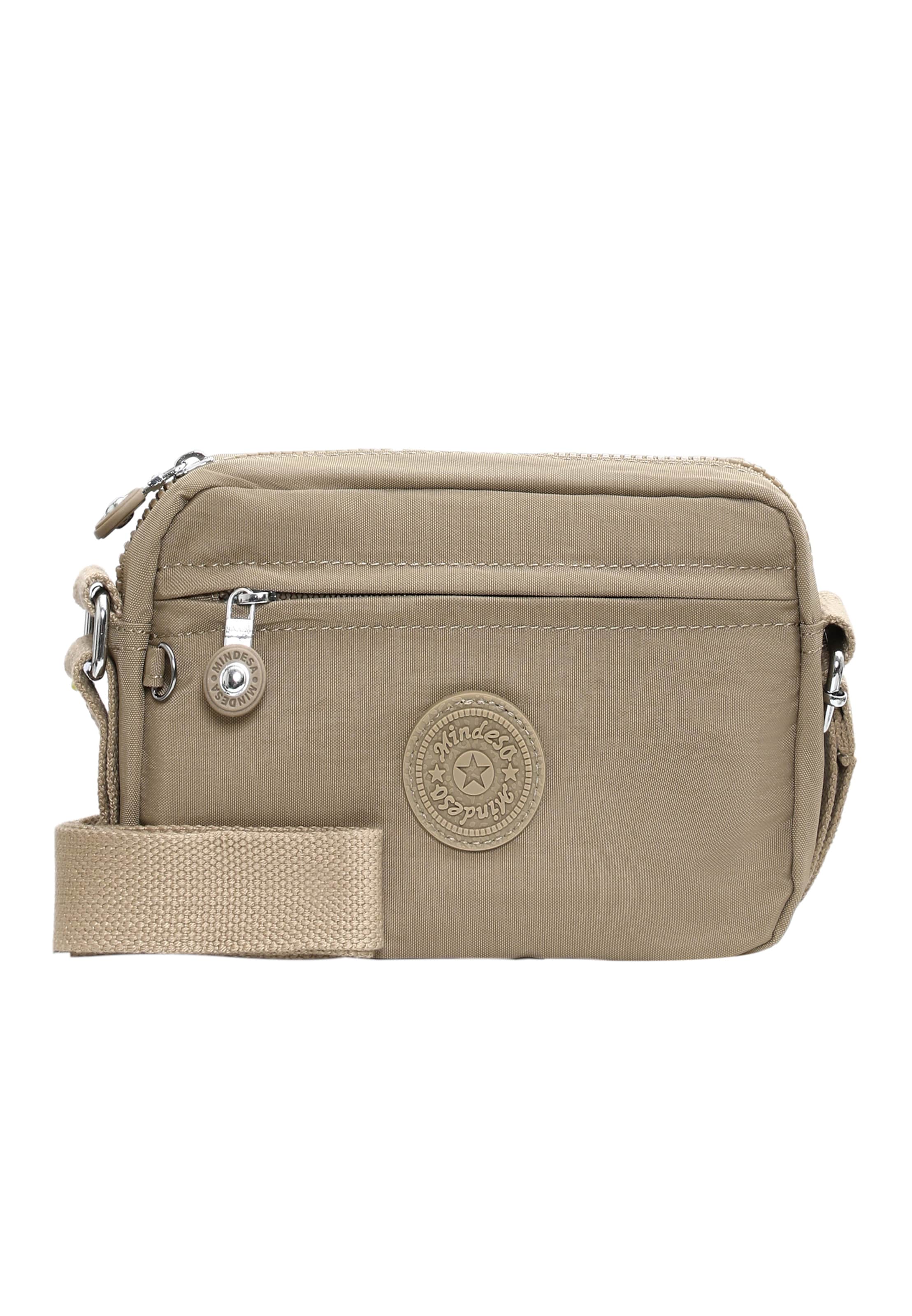 Mindesa - Mala de ombro em castanho: frente