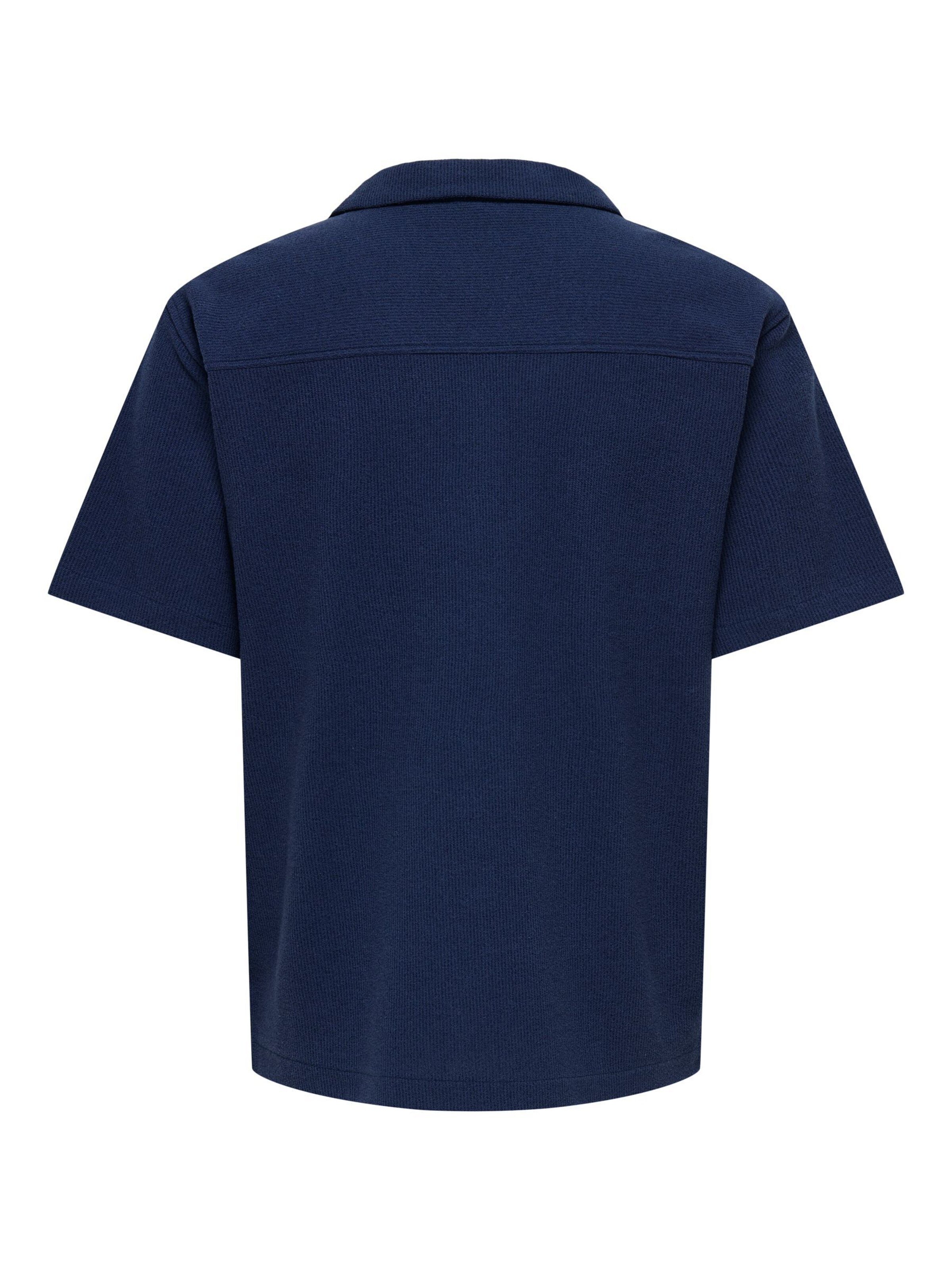 Only & Sons - Ajuste confortable Camisa 'ONSKosta' en azul