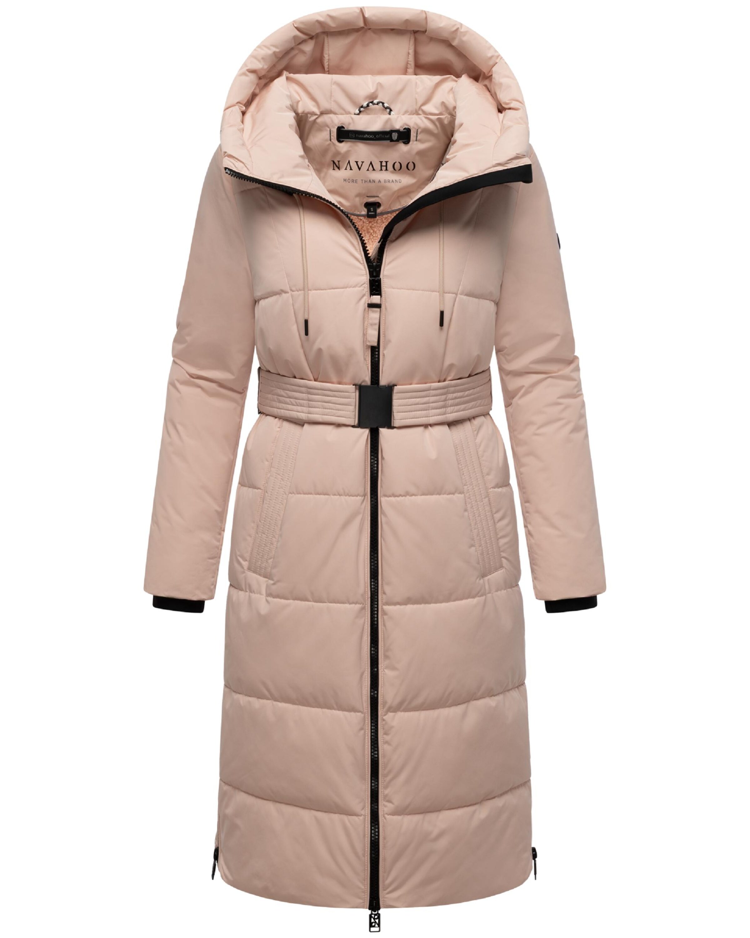 NAVAHOO Płaszcz zimowy 'Herbstnebel 14' w kolorze pomarańczowy