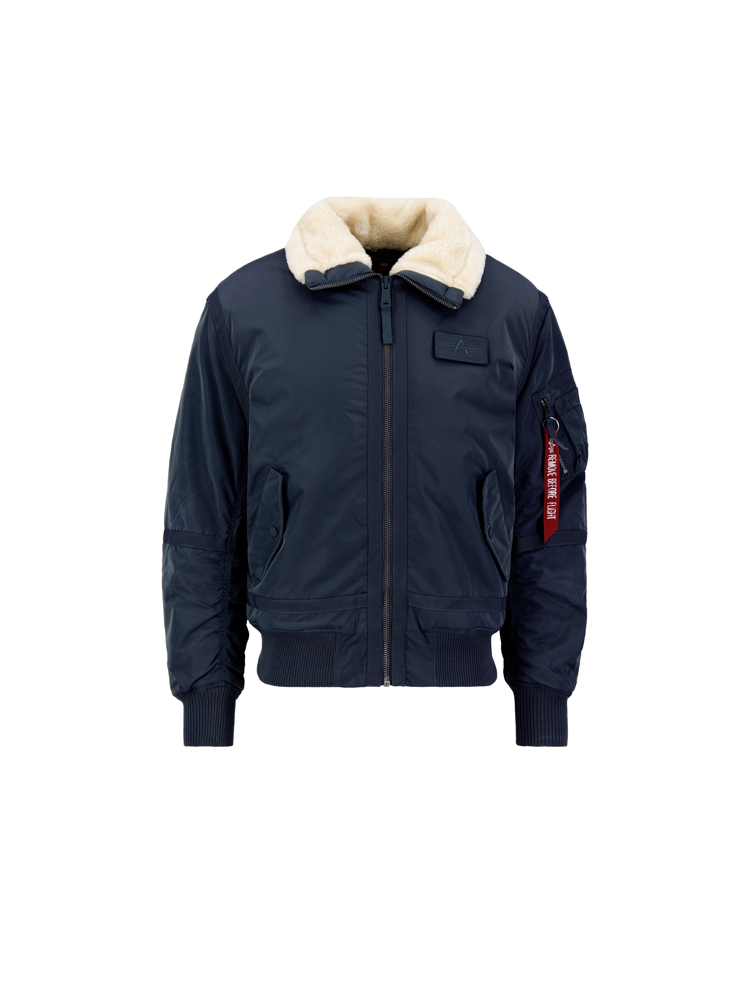 ALPHA INDUSTRIES Winter Jacket 'B15-3 TT' in Blue: front
