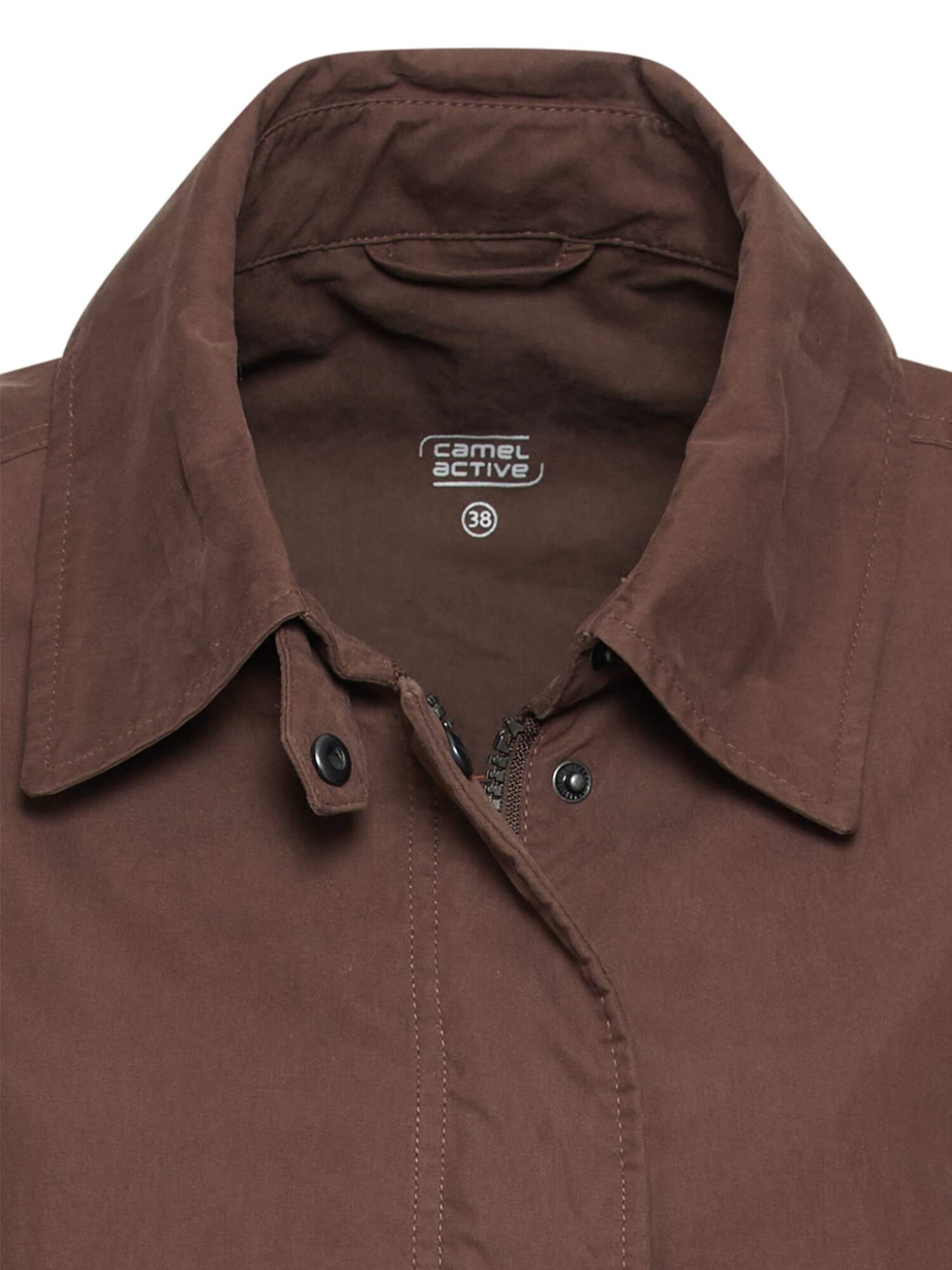 CAMEL ACTIVE Between-Seasons Coat in Brown