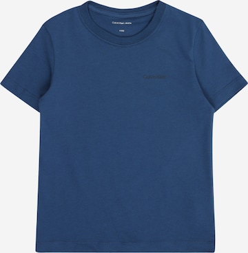 Calvin Klein Jeans Футболка в Синий: спереди