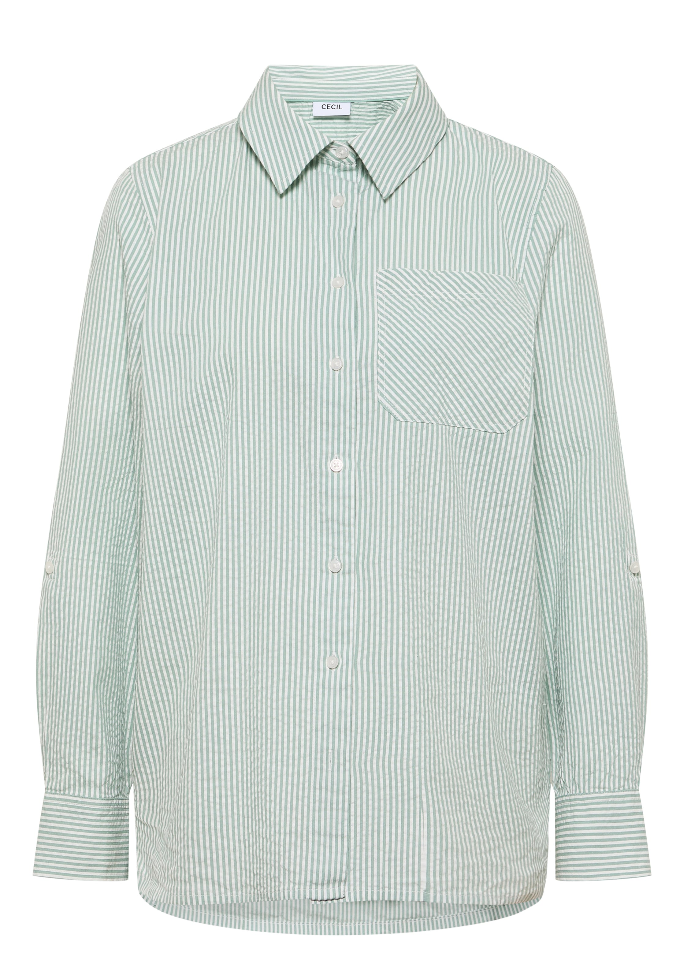 CECIL Blouse in Green: front