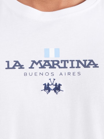 La Martina Tričko – bílá