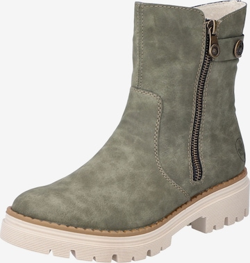 Rieker Ankle Boots in Green: front