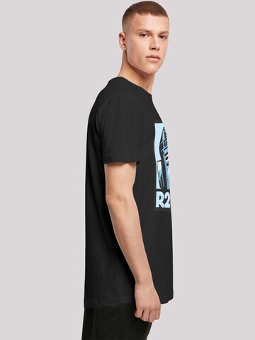 F4NT4STIC Shirt 'Star Wars R2-D2' in Black