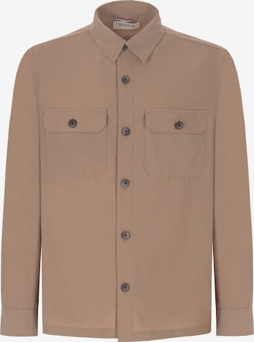 Distretto12 Between-season jacket in Beige: front