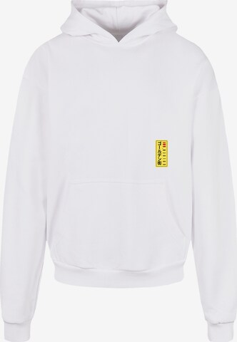F4NT4STIC Sweatshirt 'Drache Japan - Golden Gai' in Weiß: predná strana