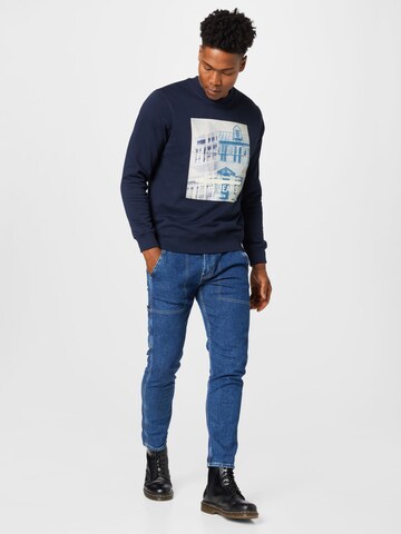 Pepe Jeans Sweatshirt 'PERCIVAL' in Blau