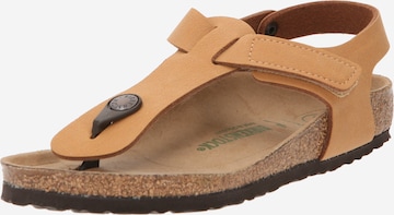 BIRKENSTOCK Sandals & Slippers 'Kairo' in Brown: front