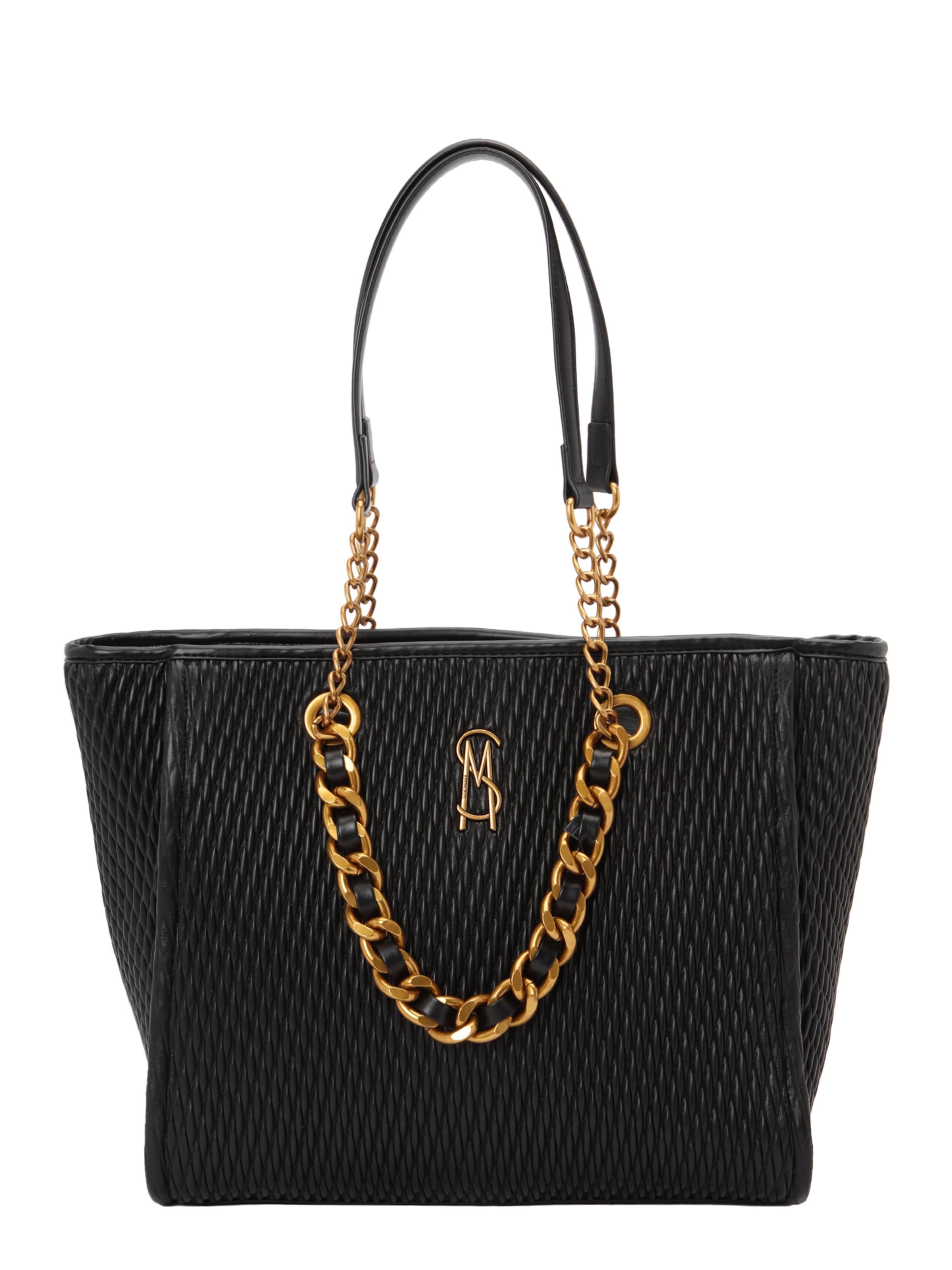 STEVE MADDEN "Чанта тип ""Shopper""" 'Bkattt-M' в черно: отпред