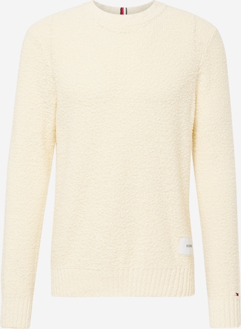 TOMMY HILFIGER Trui in Beige: voorkant