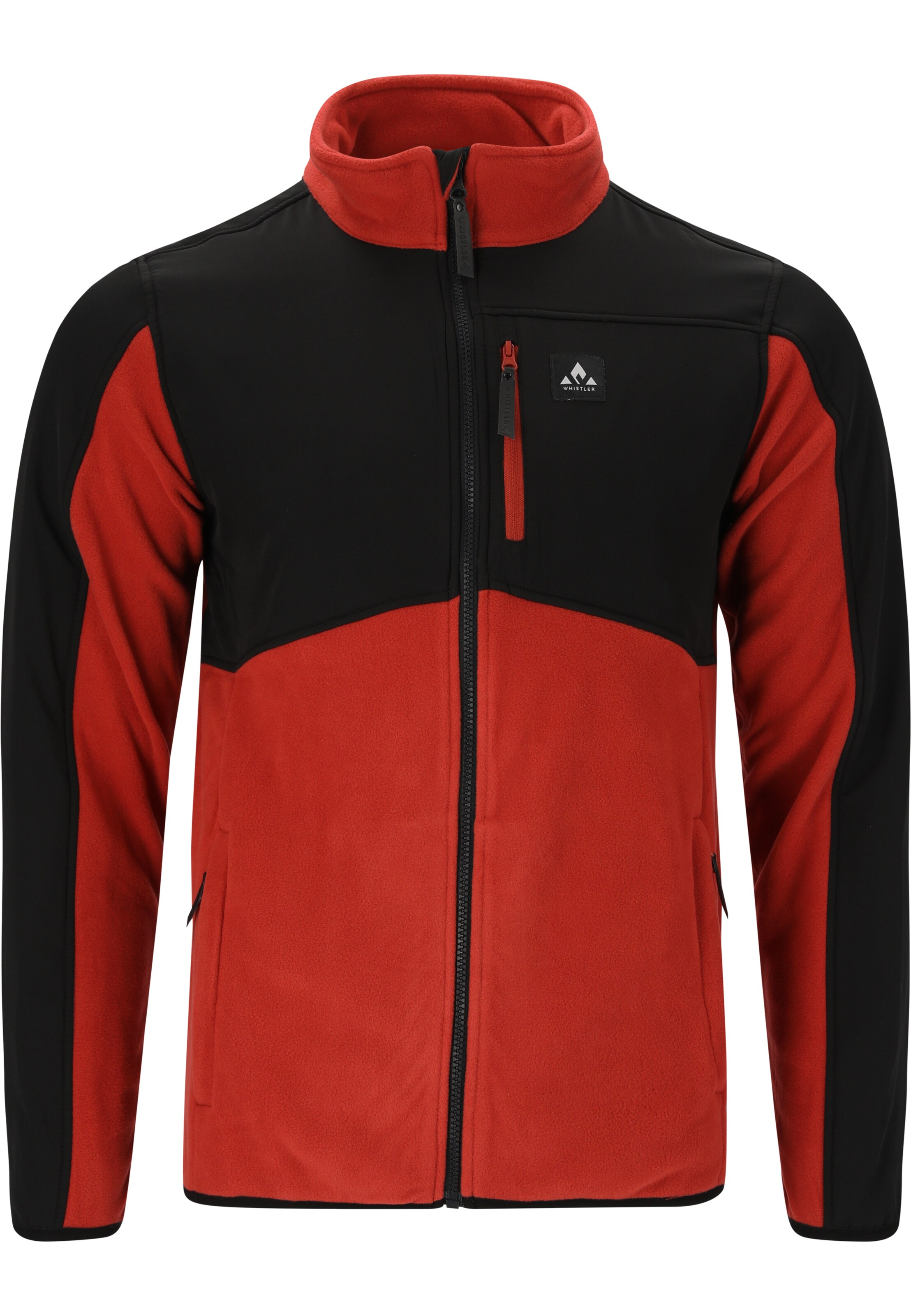 Whistler Funktionele fleece-jas 'Evo' in Rood: voorkant