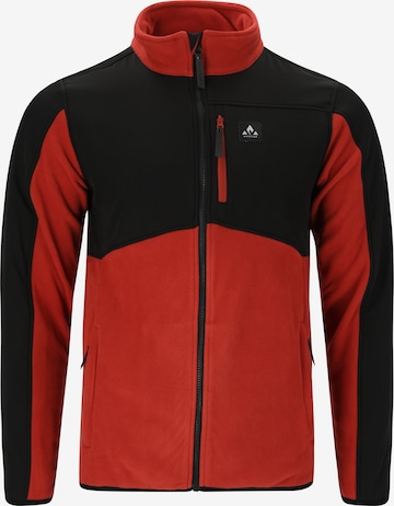 Whistler Athletic Fleece Jacket 'Evo' in Red: front