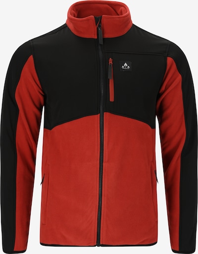 Whistler Athletic Fleece Jacket 'Evo' in Wine red / Black, Item view