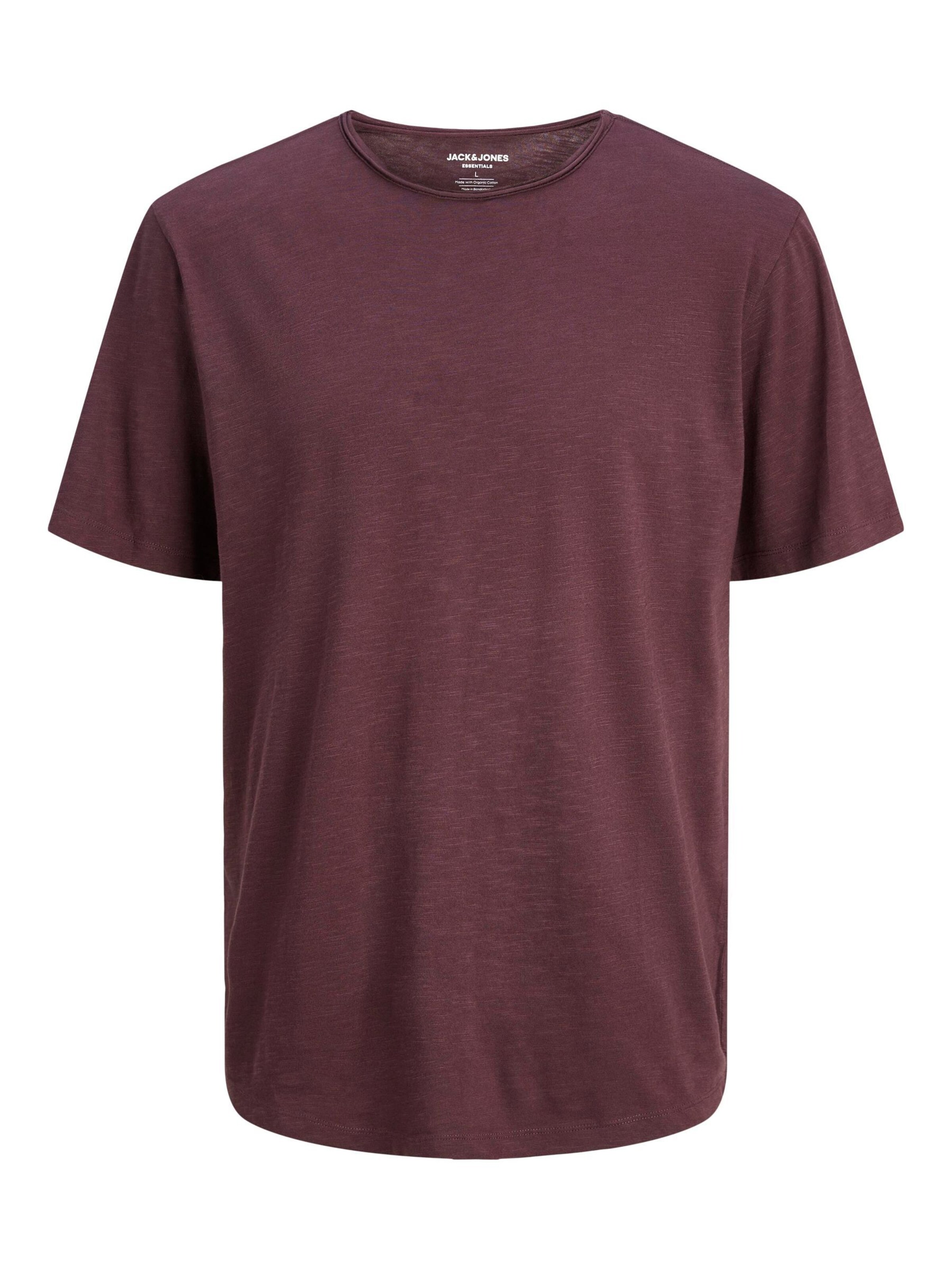 JACK & JONES Shirt 'Basher' in Purple: front