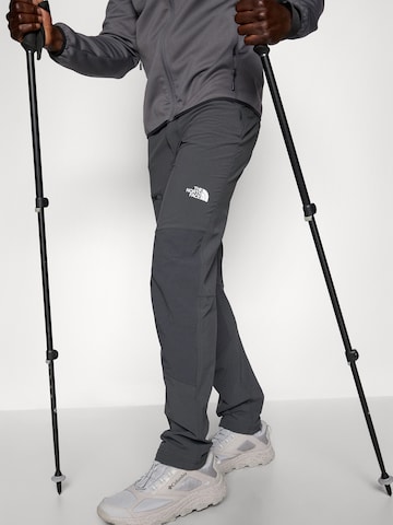 THE NORTH FACE - Regular Calças outdoor em cinzento