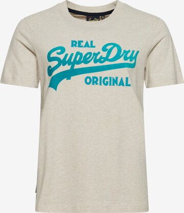 Superdry T-Shirt in Beige: predná strana