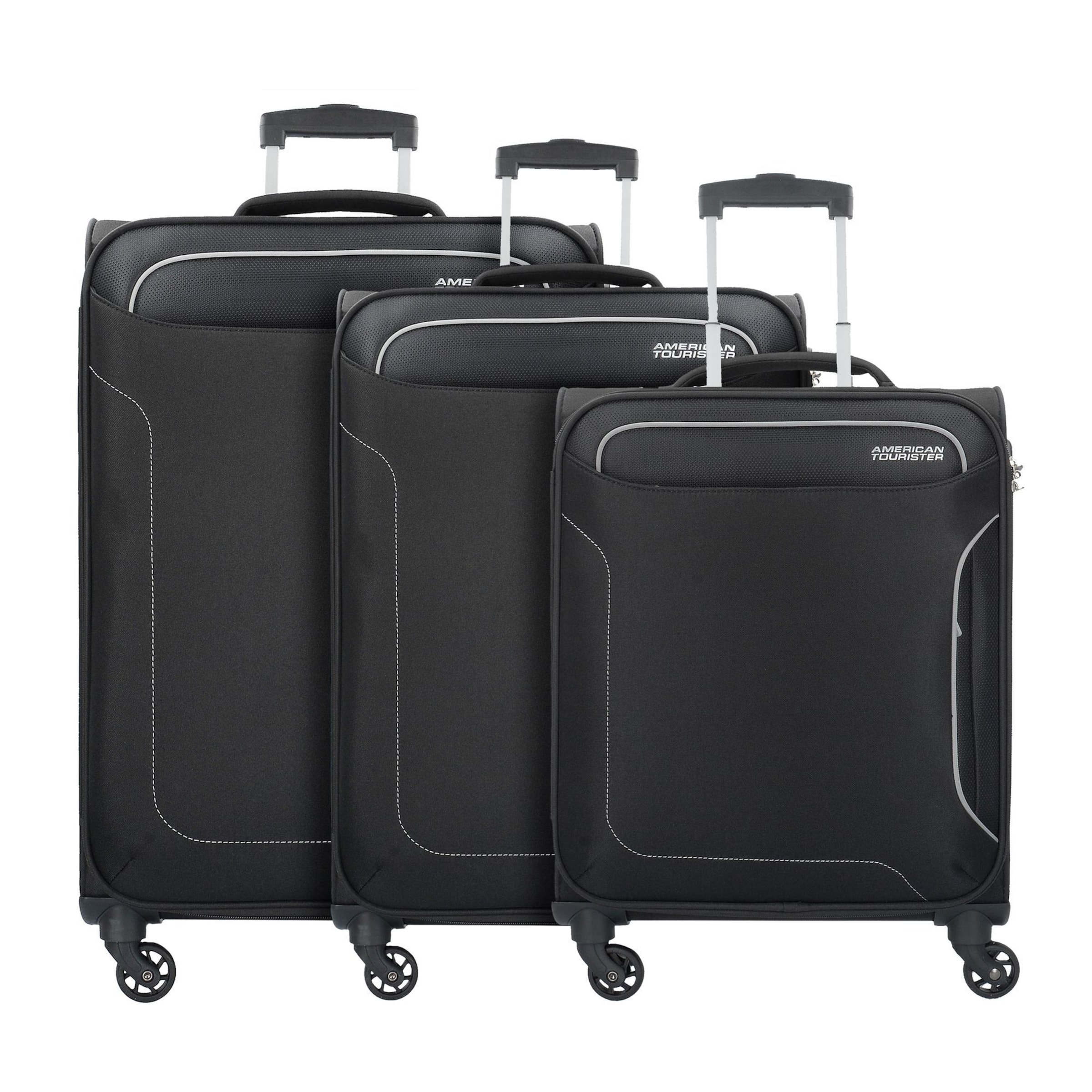 Set di valigie 'Holiday Heat' di American Tourister in nero: frontale