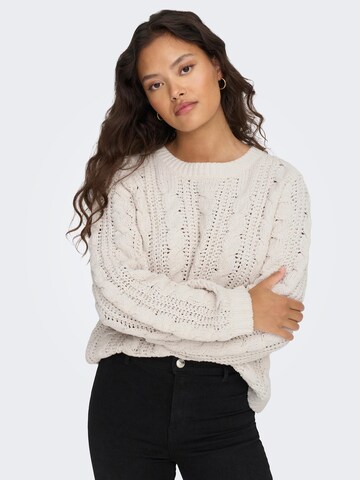 JDY Pullover 'Josia' in Weiß