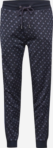 Effilé Pantalon 'Lamont' BOSS Black en bleu : devant