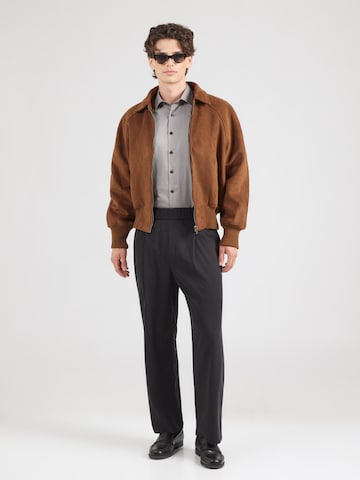 OLYMP Slim Fit Hemd in Braun