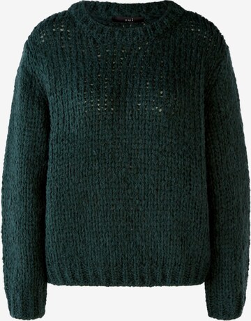 Pull-over OUI en vert : devant