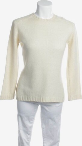 Malo Sweater & Cardigan in M in White: front