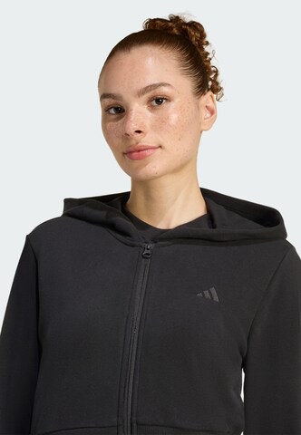 Veste de survêtement 'Seasonal Essentials' ADIDAS SPORTSWEAR en noir