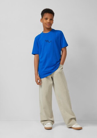 s.Oliver Shirt in Blauw: voorkant