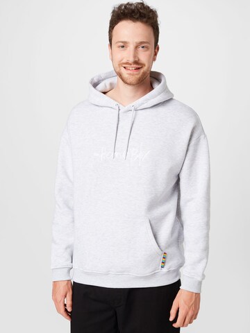 HOMEBOY Sweatshirt in Grijs: voorkant