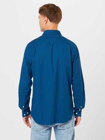 TOMMY HILFIGER - Ajuste regular Camisa 'Flex' en azul