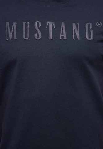 MUSTANG T-Shirt 'Austin' in Blau