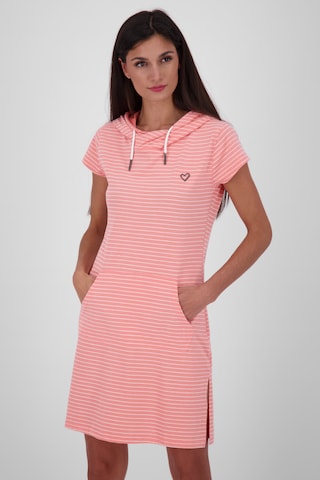 Alife and Kickin Summer Dress 'ValeskaAK' in Pink: front