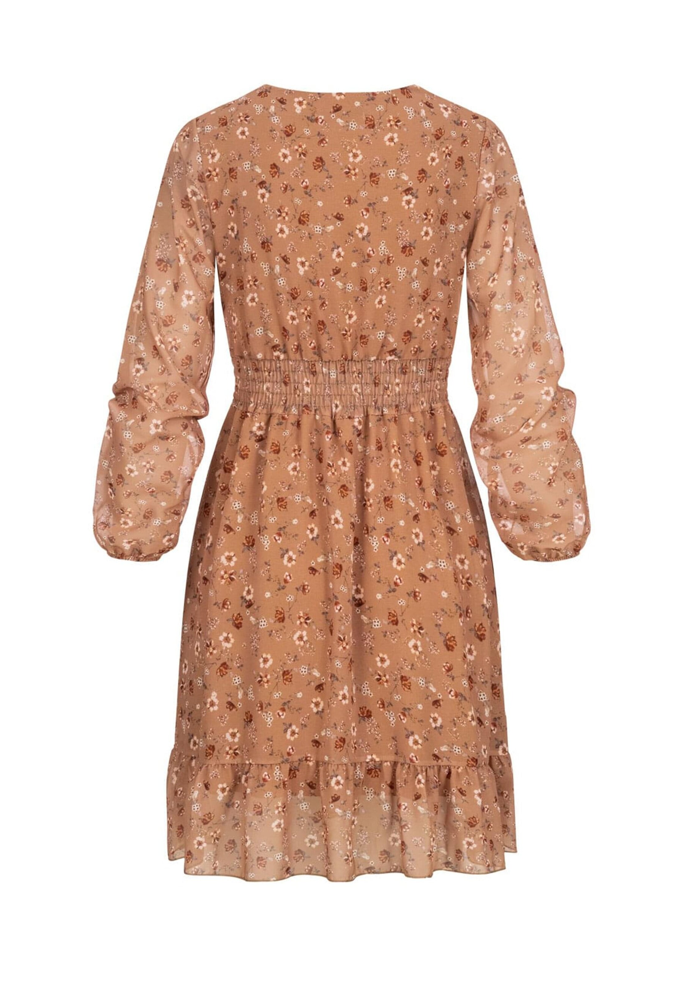 Cloud5ive Jurk in Bruin