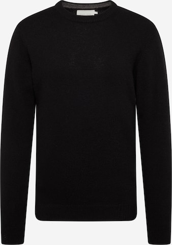 Casual Friday Sweater 'CFKarl' in Black: front